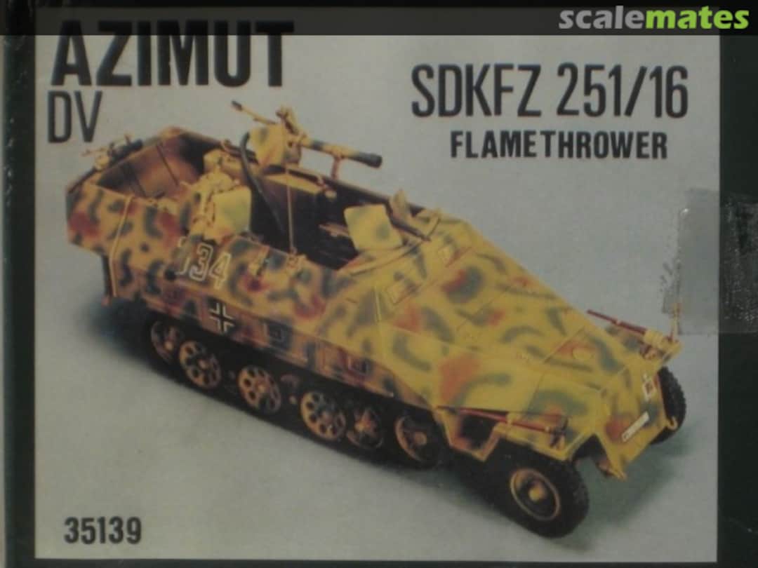 Boxart Sd.Kfz. 251/16 35139 Azimut Boxart Sd.Kfz. 251/16 35139 Azimut