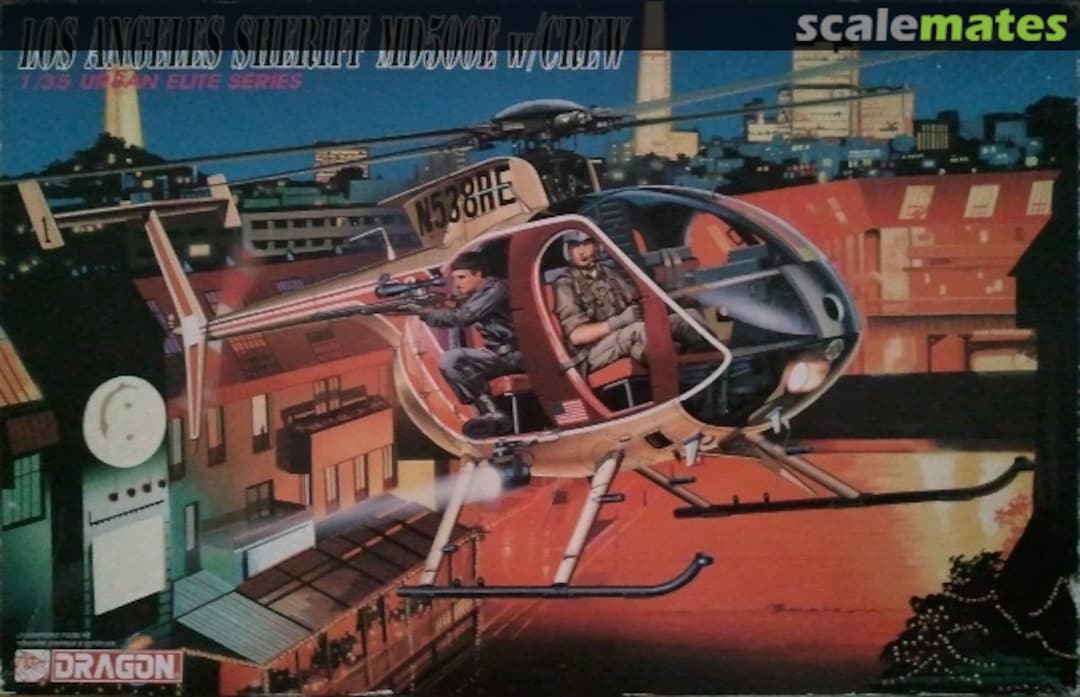 Boxart Los Angeles Sheriff MD500E w/Crew 6504 Dragon Boxart Los Angeles Sheriff MD500E w/Crew 6504 Dragon