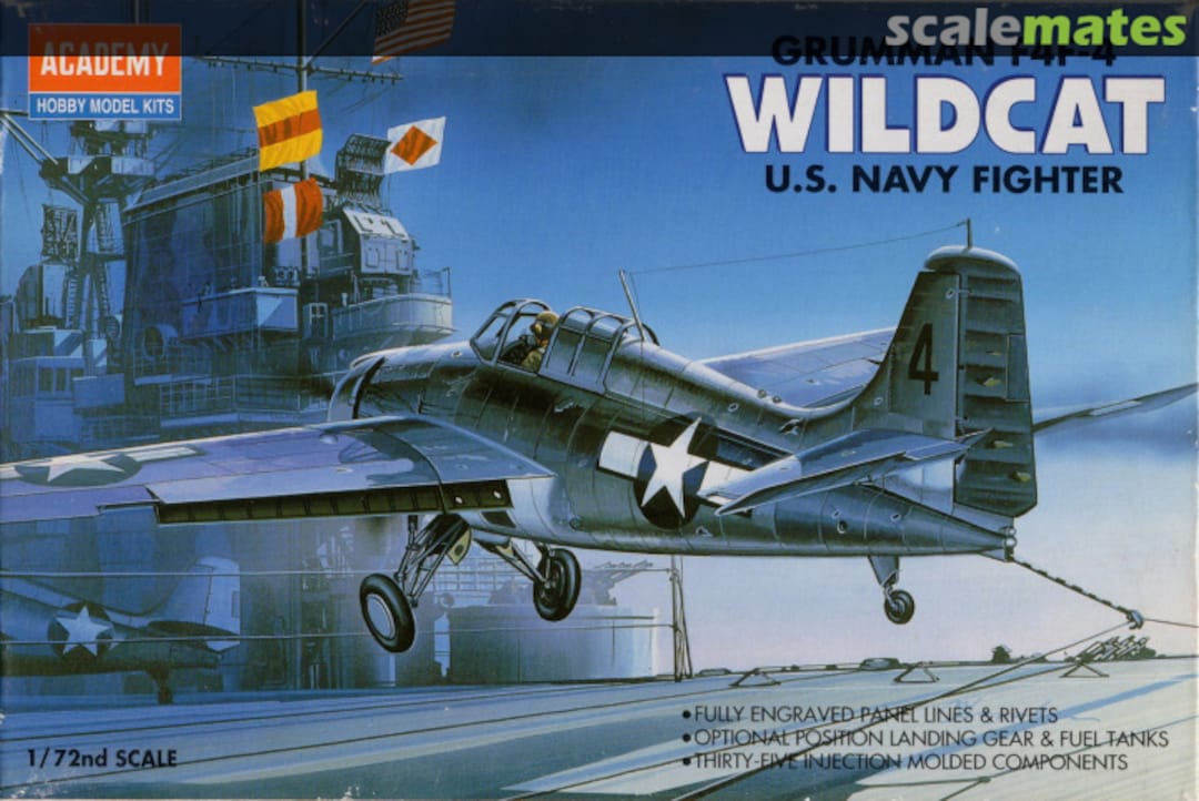 Boxart Grumman F4F-4 Wildcat 1650 Academy Boxart Grumman F4F-4 Wildcat 1650 Academy