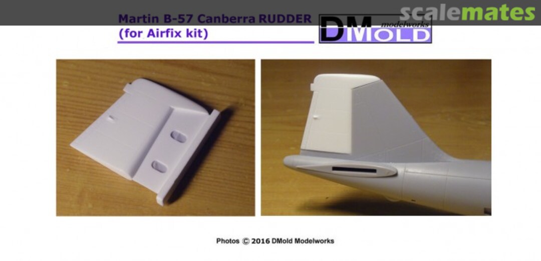 Boxart Martin B-57 Rudder DM48042 DMold Modelworks