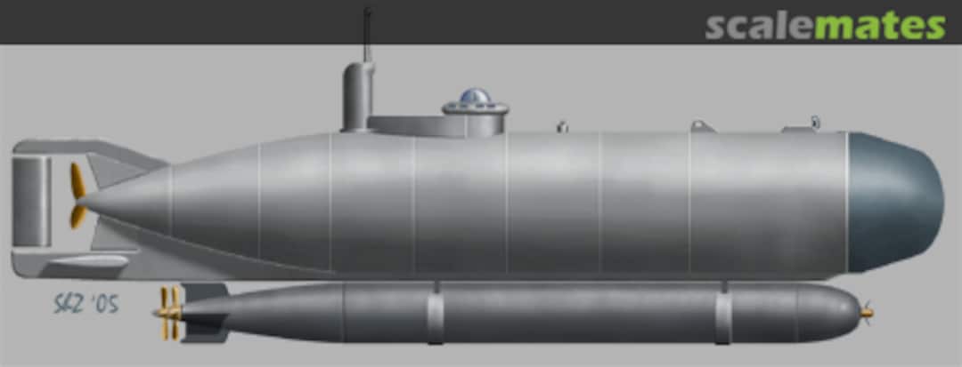 Boxart Mini U-Boot Hecht S17 Choroszy Modelbud Boxart Mini U-Boot Hecht S17 Choroszy Modelbud