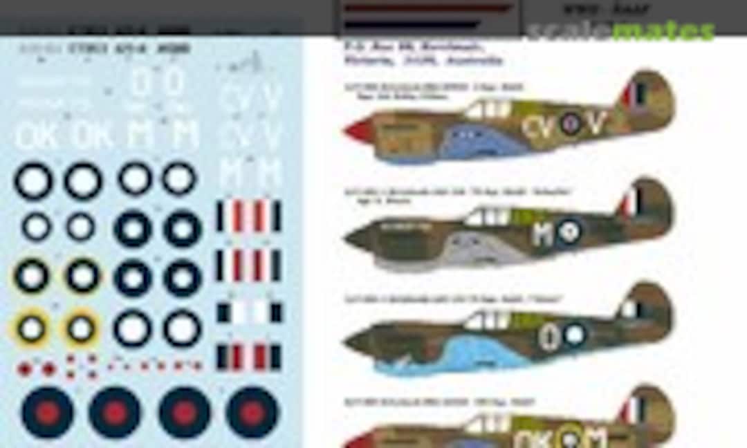 1:48 P-40E Kittyhawk WWII - RAAF - Part 1 (Novascale N-48041) N-48041