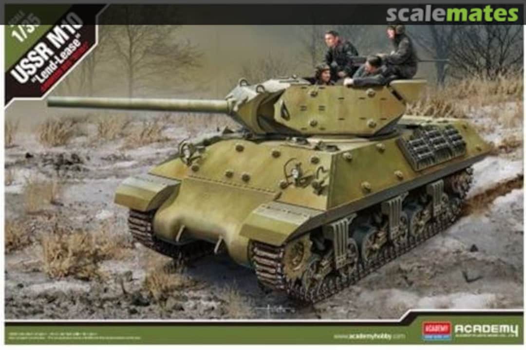 Boxart USSR M10 "Lend-Lease" 13521 Academy Boxart USSR M10 "Lend-Lease" 13521 Academy