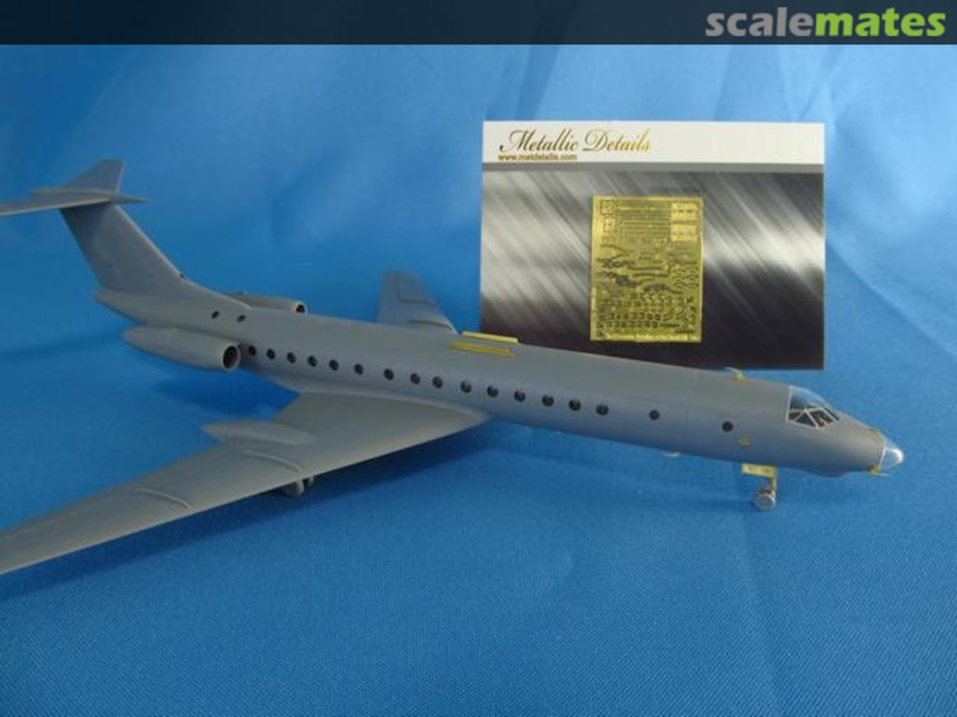 Boxart Detailing set for aircraft model Tu-134 MD14426 Metallic Details Boxart Detailing set for aircraft model Tu-134 MD14426 Metallic Details