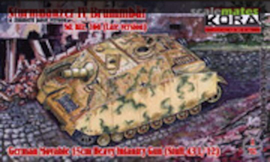 1:72 Sturmpanzer IV Brummbär (late version) (Kora Models A7219)