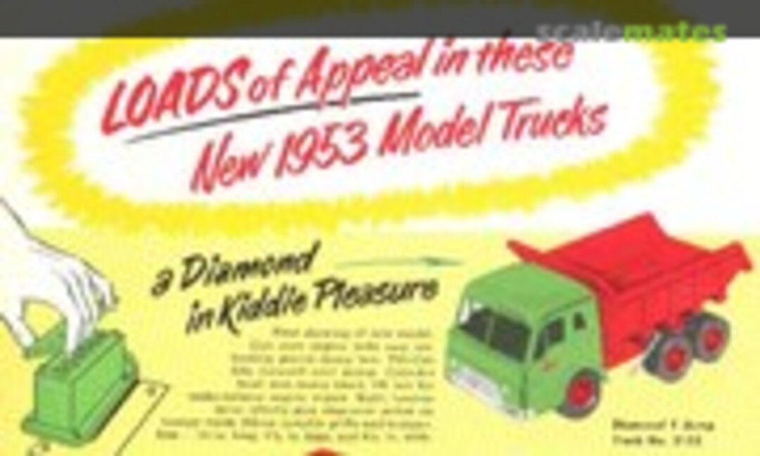 1:25 1953 Diamond T Dump Truck (Product Miniature Corporation )