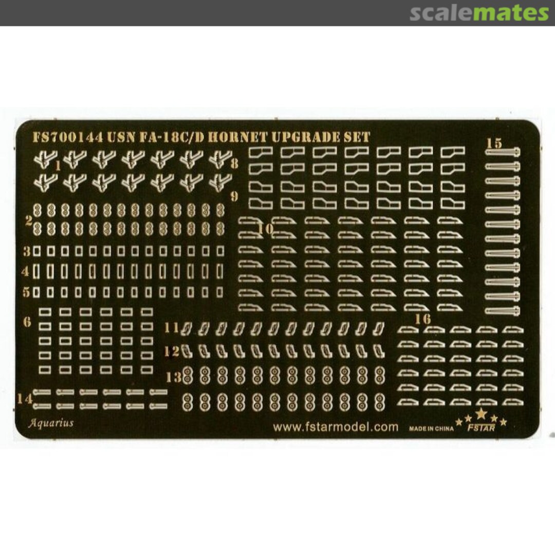 Boxart Current US Navy F / A18C / D Hornet Upgrade Set FS700144 Five Star Model Boxart Current US Navy F / A18C / D Hornet Upgrade Set FS700144 Five Star Model