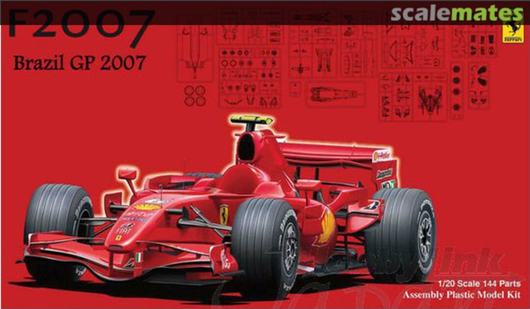 Boxart F2007 Brazil GP 2007 09072 Fujimi Boxart F2007 Brazil GP 2007 09072 Fujimi