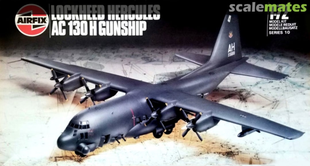 Boxart Hercules AC-130H Gunship 910001 Airfix