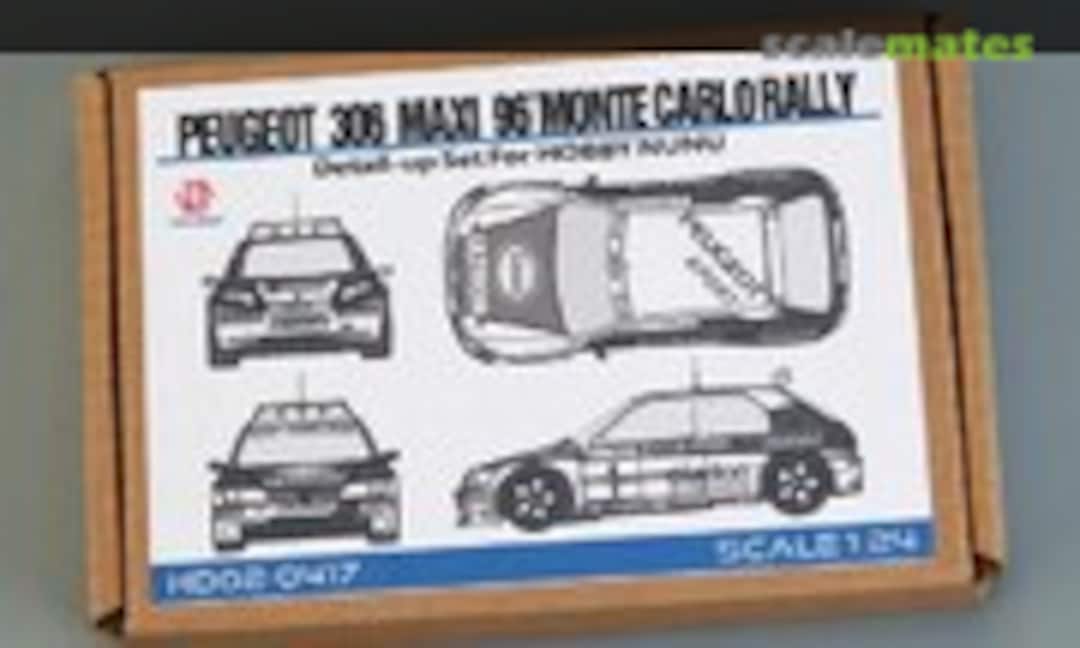 1:24 Peugeot 306 Maxi 96' Monte Carlo Rally Detail-Up Set (Hobby Design HD02-0417) HD02-0417