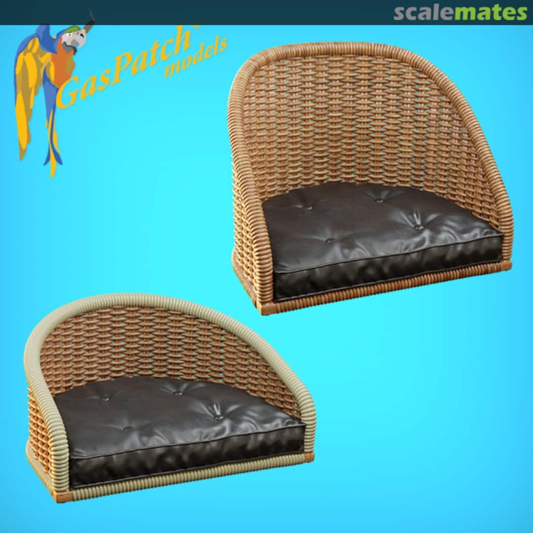 Boxart British Wicker Seat Full Back - Short and Tall No Leather Pad 22-72257 GasPatch Models Boxart British Wicker Seat Full Back - Short and Tall No Leather Pad 22-72257 GasPatch Models