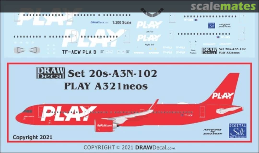 Boxart PLAY A321neo 20-A3N-102 Draw Decal Boxart PLAY A321neo 20-A3N-102 Draw Decal