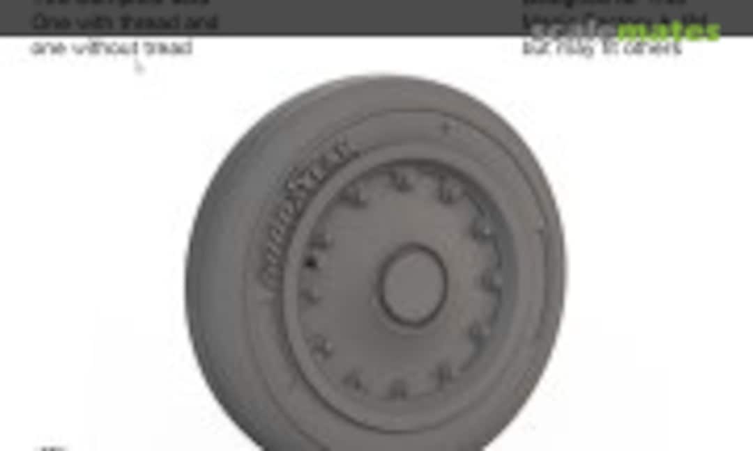 1:48 A-4 Skyhawk Wheels (Late) (Matters of Scale 483104) 483104