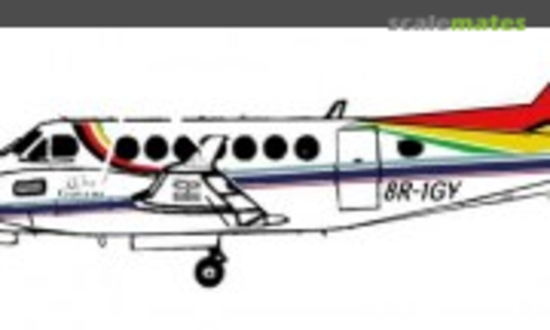 1:72 Beech King Air 350 Guyana Defense Force (Aircraft in Plastic AIPD-93) AIPD-93