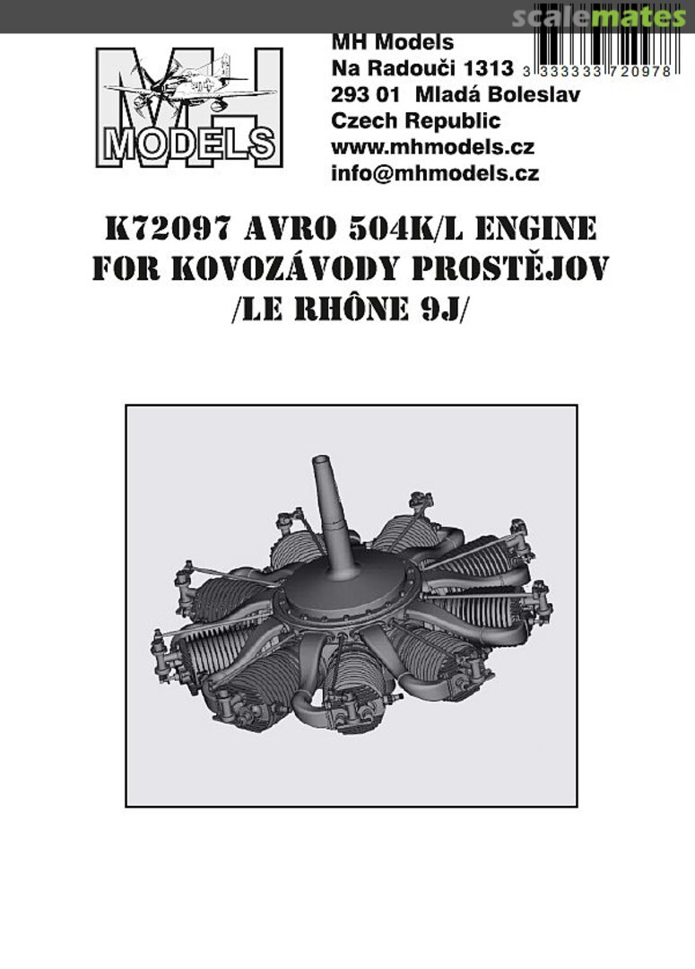 Boxart Le Rhône 9J K72097 MH Models Boxart Le Rhône 9J K72097 MH Models