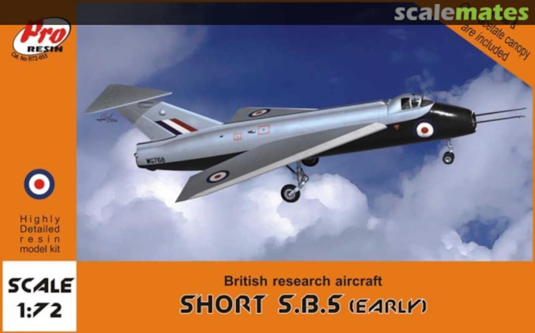 Boxart Short S.B.5 (early) R72-055 Pro Resin Boxart Short S.B.5 (early) R72-055 Pro Resin