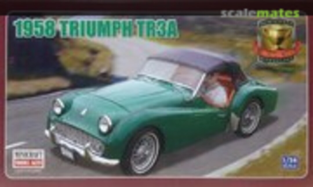 1958 Triumph TR3A (Minicraft Model Kits 11203)