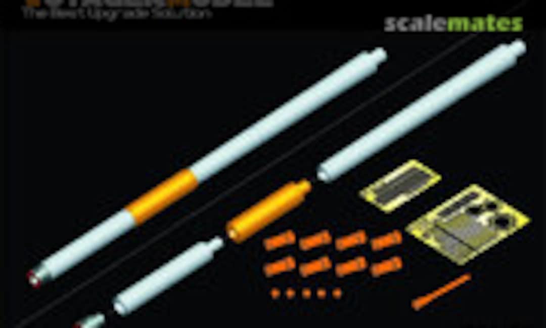 1:35 Modern Russian 125mm (2A46M-1) Barrel (T-80U used) (GP) (Voyager Model VBS0178) VBS0178