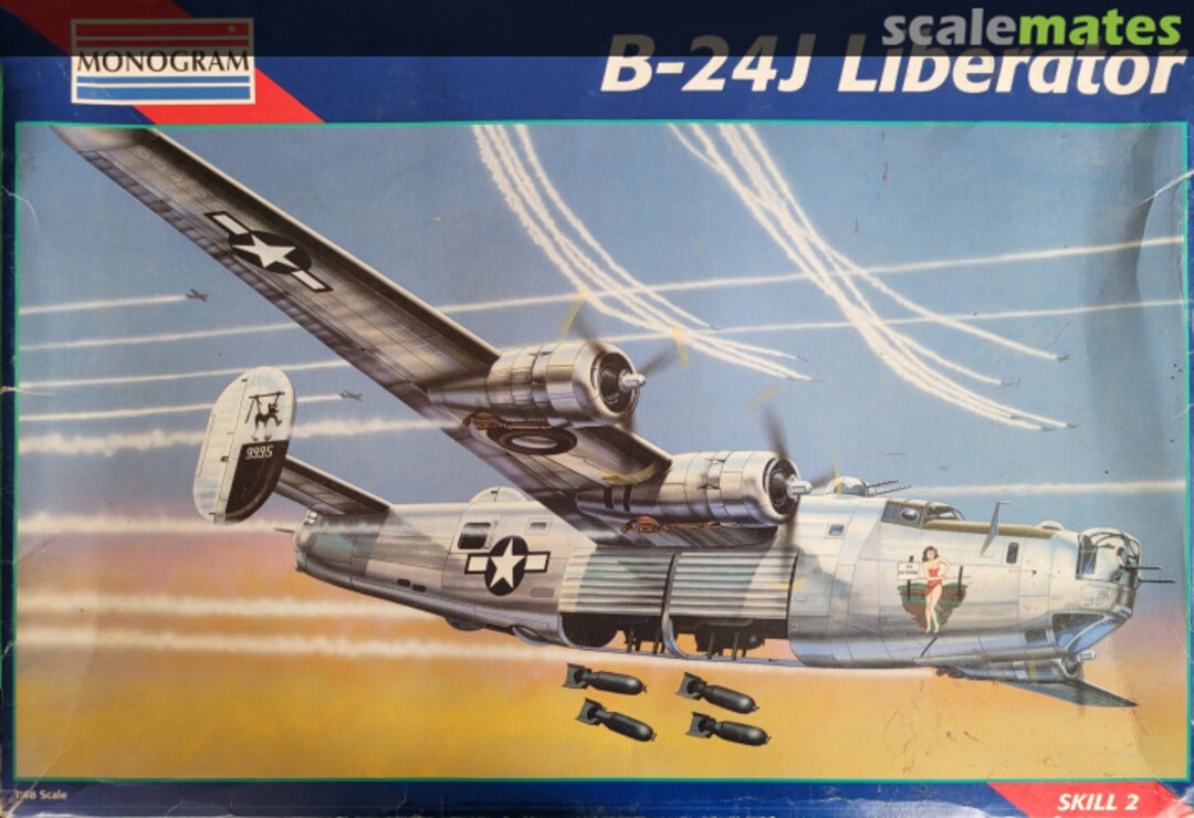Boxart B-24J Liberator 5608 Monogram Boxart B-24J Liberator 5608 Monogram