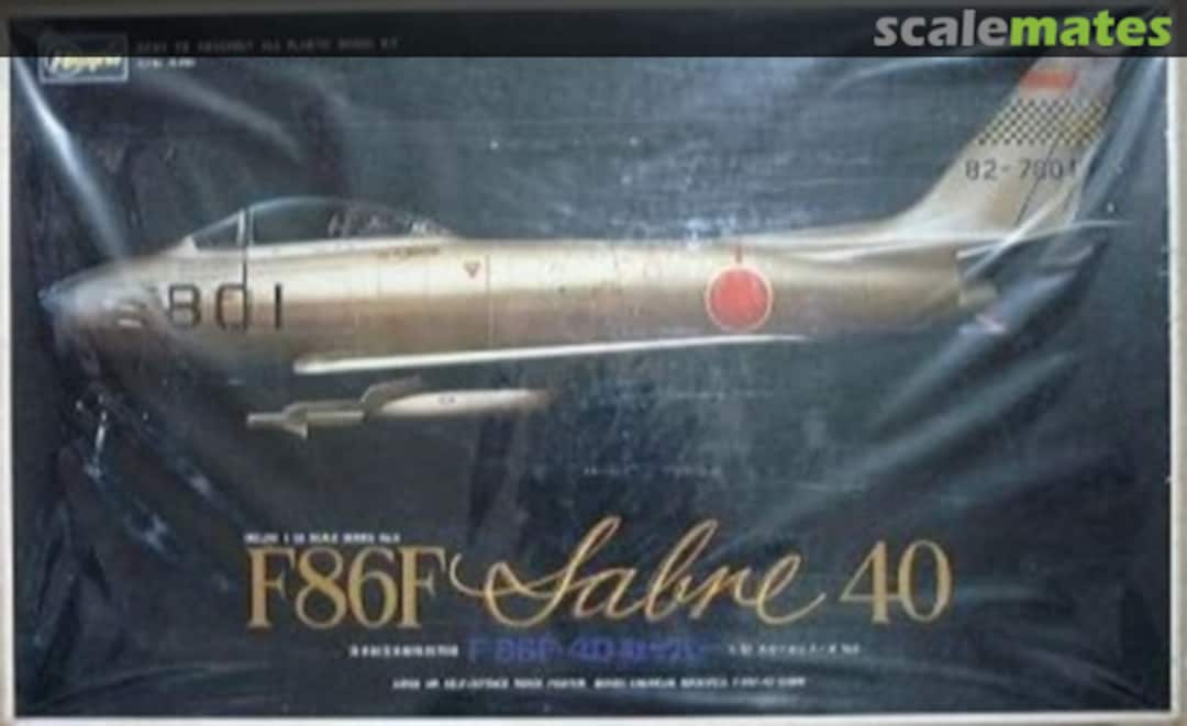 Boxart F-86F Sabre 40 JS-084 Hasegawa