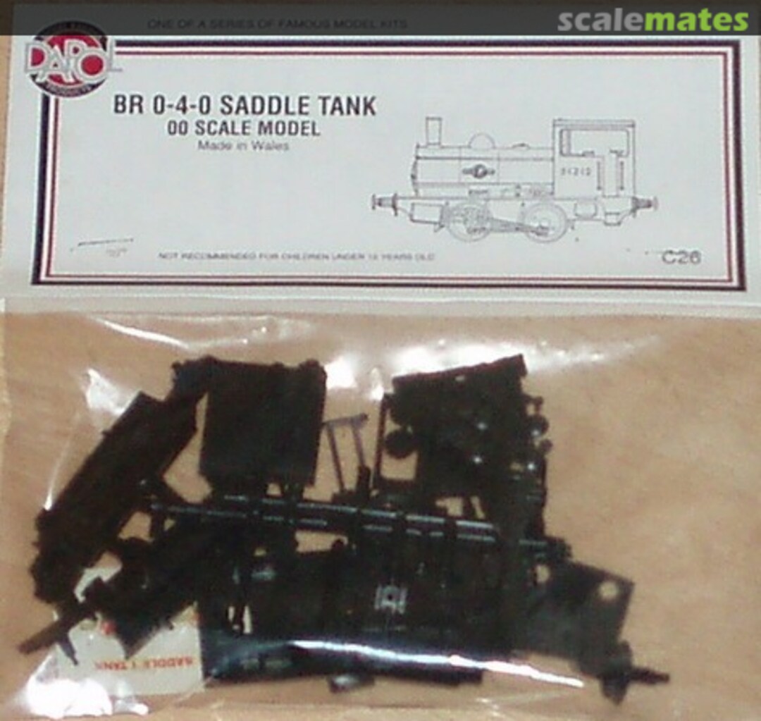 Boxart BR 0-4-0 Saddle Tank C26 Dapol Boxart BR 0-4-0 Saddle Tank C26 Dapol