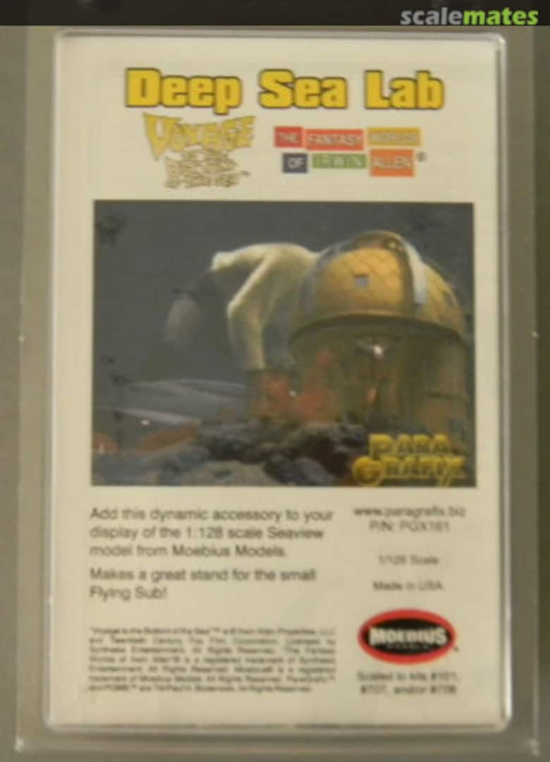 Boxart Deep Sea Lab PGX161 ParaGrafix Modeling Systems Boxart Deep Sea Lab PGX161 ParaGrafix Modeling Systems