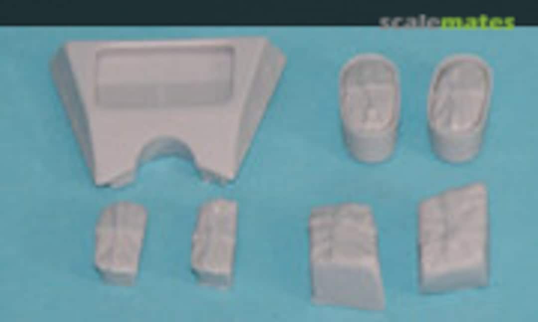 1:35 UH-1N Huey - FOD Covers & Correct Exhaust (AMS Resin 35001) 35001