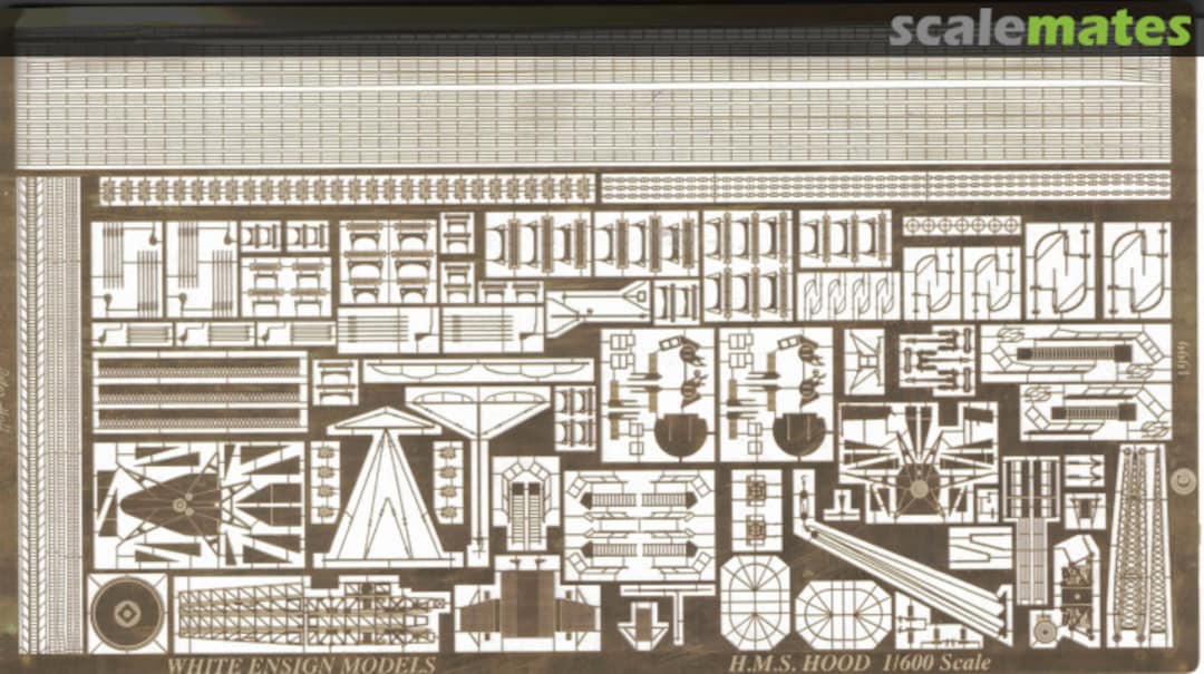 Boxart HMS Hood PE 616 White Ensign Models Boxart HMS Hood PE 616 White Ensign Models