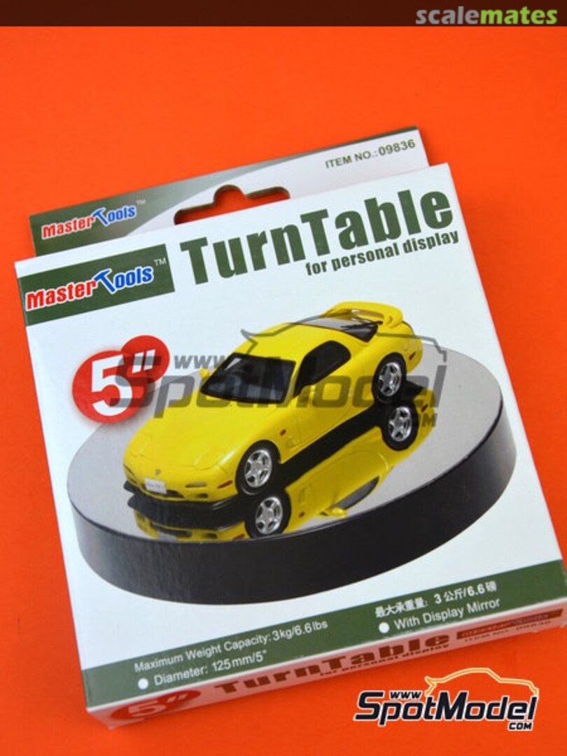 Boxart Turn Table for personal Display 09836 Trumpeter Boxart Turn Table for personal Display 09836 Trumpeter