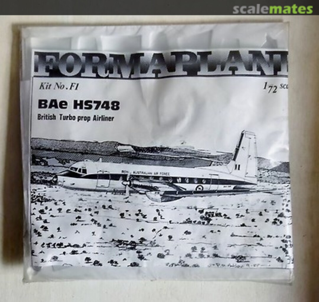 Boxart BAe HS748 F1 Formaplane