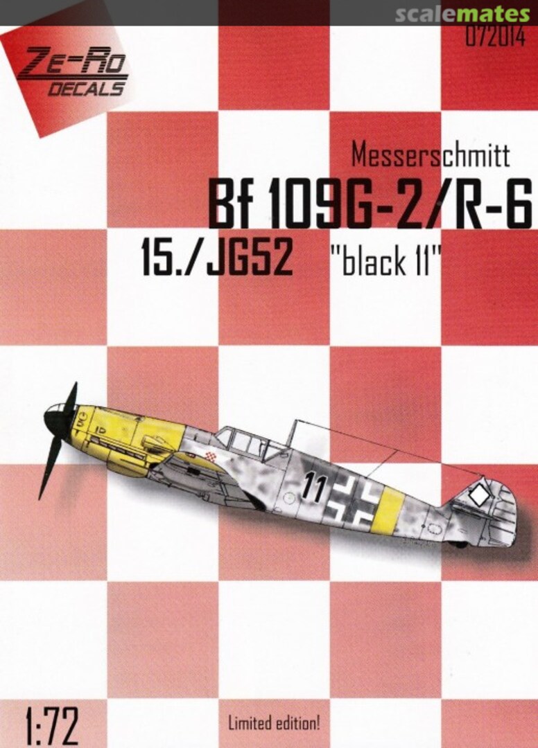 Boxart Bf 109G-2/R-6 072014 Ze-Ro Decals Boxart Bf 109G-2/R-6 072014 Ze-Ro Decals