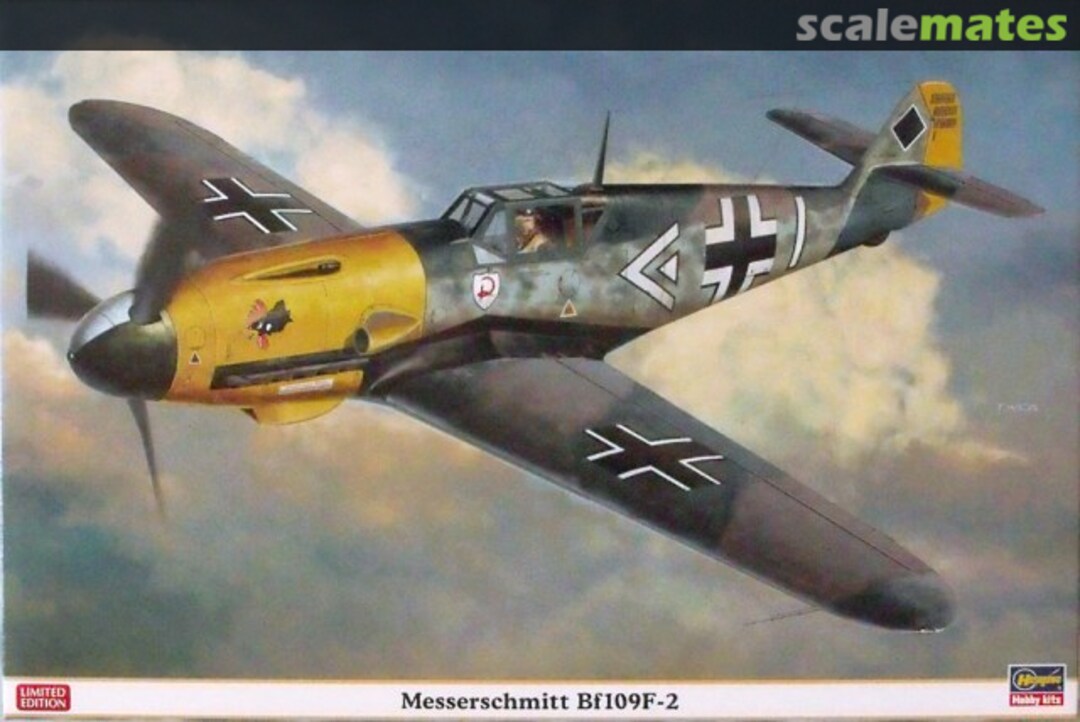 Boxart Messerschmitt Bf109F-2 08210 Hasegawa Boxart Messerschmitt Bf109F-2 08210 Hasegawa
