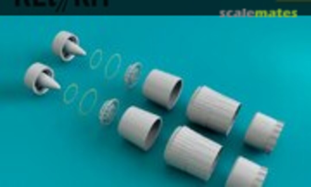 1:32 Su-27/27UB exhaust nozzles (ResKit RSU32-0024) RSU32-0024