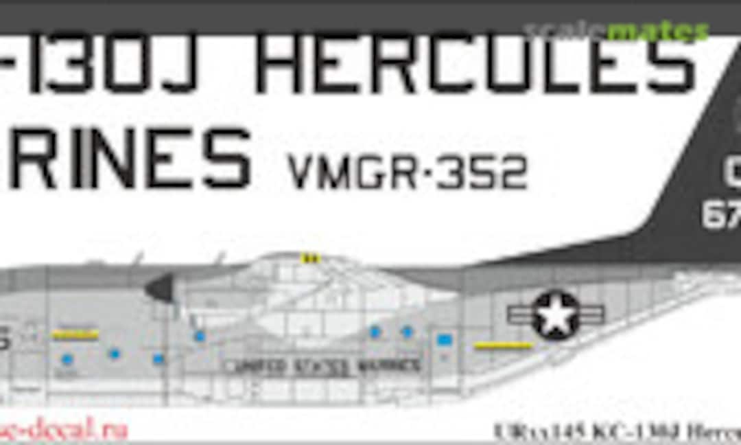 1:144 KC-130J Hercules Marines with stencils (UpRise Decal UR144145)