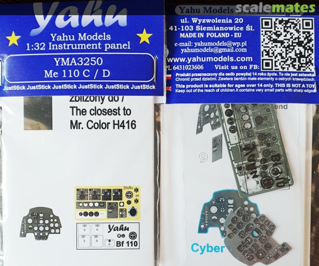 Boxart Me 110 C/D YMA3250 Yahu Models Boxart Me 110 C/D YMA3250 Yahu Models