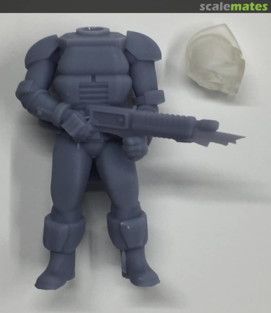 Boxart Cylon Centurion CSM-090-2 Cozmic Scale Models Boxart Cylon Centurion CSM-090-2 Cozmic Scale Models