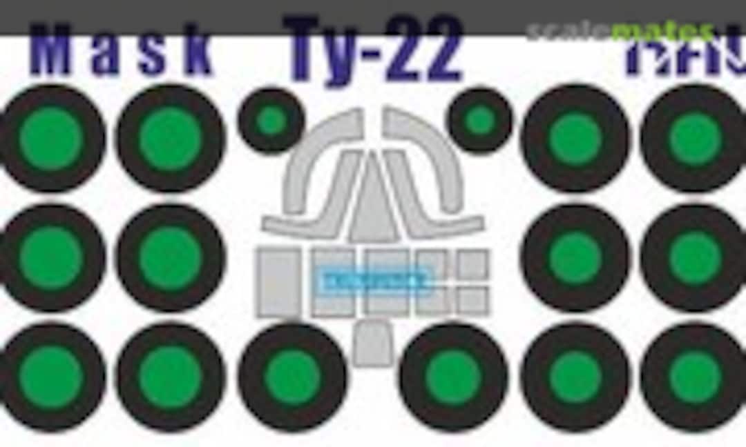 1:72 Tu-22 paint masks (KAV models KAV M72 059) KAV M72 059