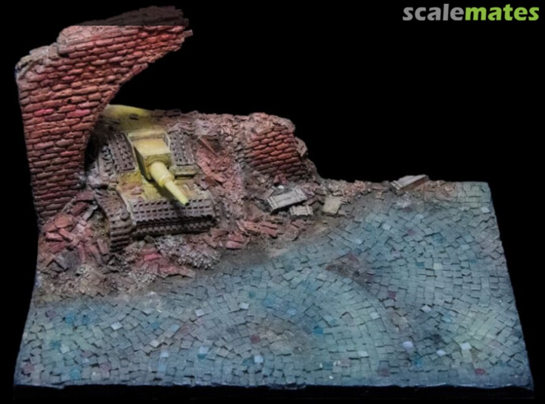 Boxart Destroyed Stug D006 White Stork Miniatures Boxart Destroyed Stug D006 White Stork Miniatures