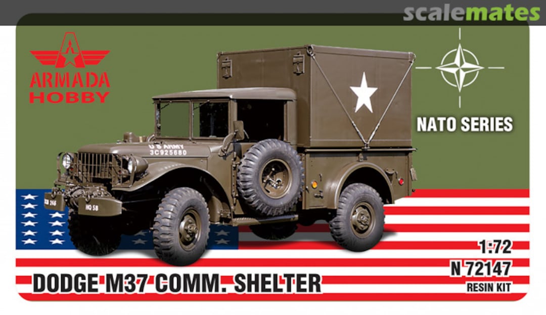 Boxart Dodge M37 Comm. Shelter N72147 Armada Hobby Boxart Dodge M37 Comm. Shelter N72147 Armada Hobby
