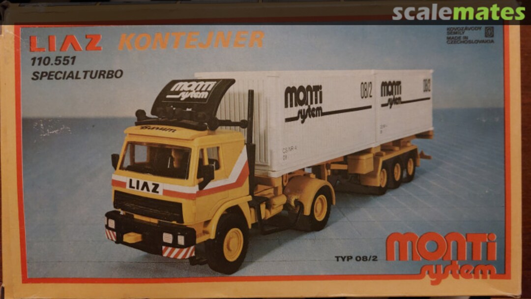 Boxart Liaz Kontejner Typ 08/2 Monti System Boxart Liaz Kontejner Typ 08/2 Monti System