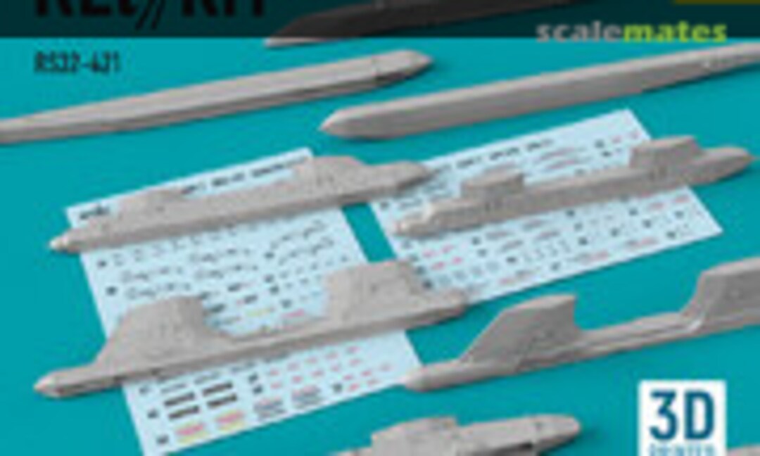 1:32 Su-27 Flanker - Pylons (ResKit RS32-0421) RS32-0421