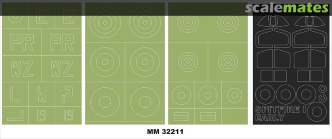 Boxart Spitfire Mk. I Early MM32211 Montex