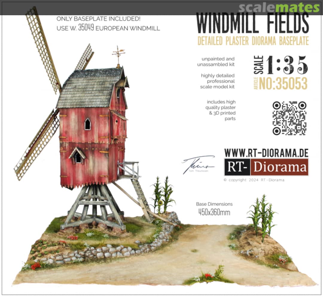 Boxart Windmill Fields 35053 RT-Diorama Boxart Windmill Fields 35053 RT-Diorama