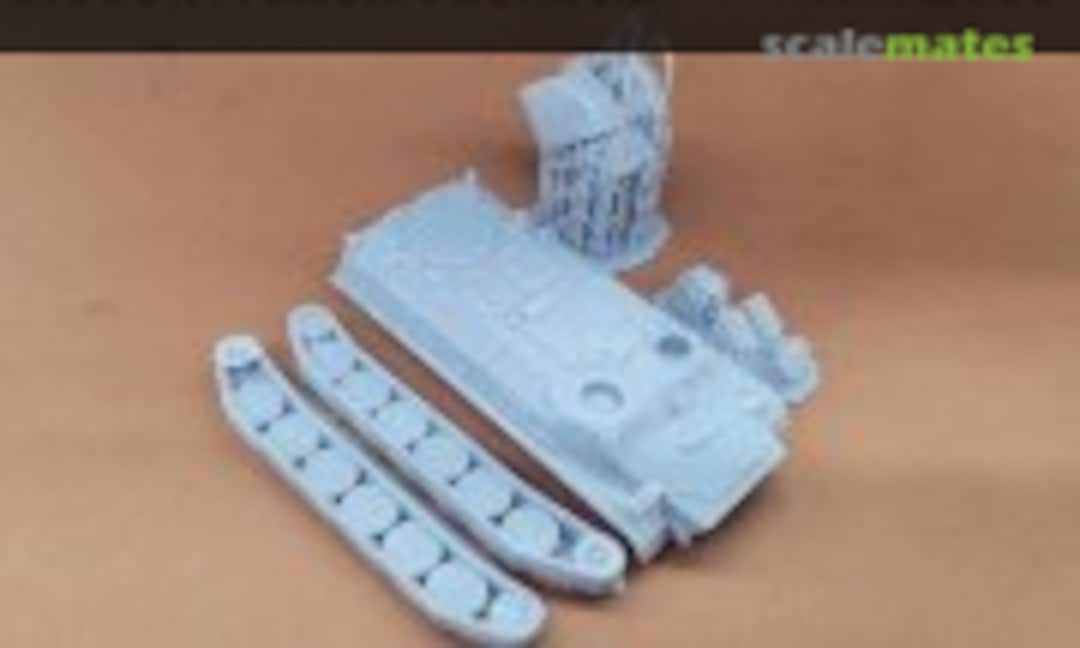 1:72 MT-LB with 25mm 2M-3 25mm naval gun (Modell Trans Modellbau MT72165)