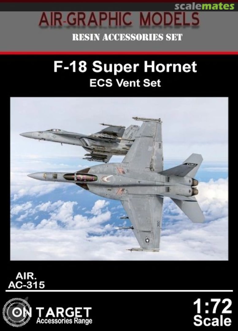 Boxart F-18 Super Hornet ECS Vent Pipe Set AC-315 Air-Graphics Models Boxart F-18 Super Hornet ECS Vent Pipe Set AC-315 Air-Graphics Models