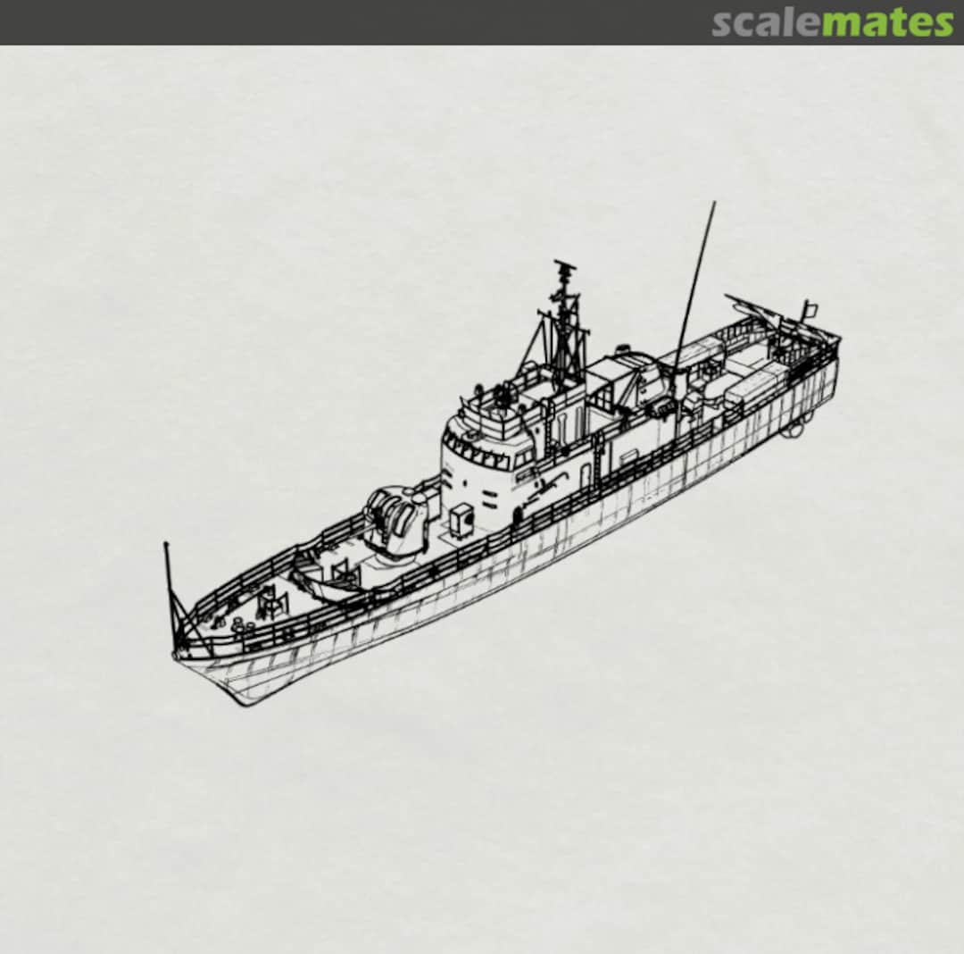 Boxart USS Douglas (PGM-100) SSC350765S-A SSMODEL Boxart USS Douglas (PGM-100) SSC350765S-A SSMODEL