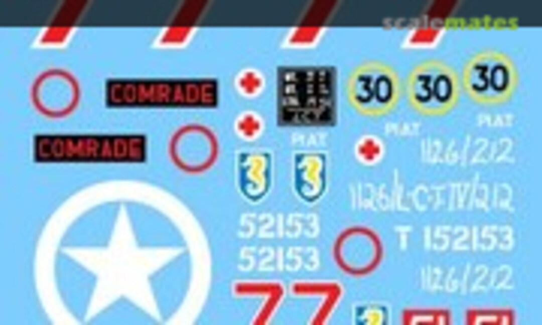 1:35 13/18 Hussars "COMRADE" M4A2 (Archer AR35276) AR35276