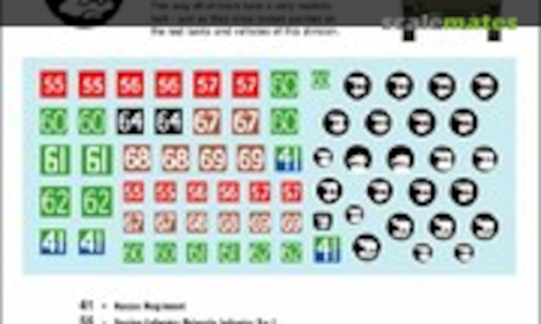 1:35 British Formations and AoS Markings - 49th Infantry 'The Polar Bears' (Star Decals 35-964) 35-964