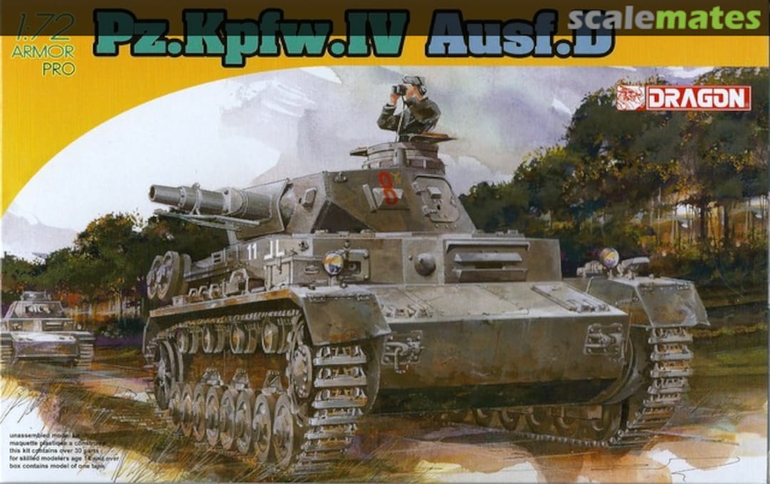 Boxart Pz.Kpfw. IV Ausf. D 7530 Dragon Boxart Pz.Kpfw. IV Ausf. D 7530 Dragon