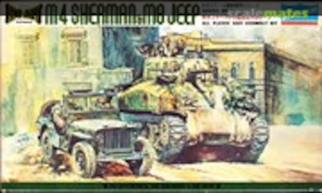 1:87 M4 Sherman &amp; MB Jeep (Crown 500)